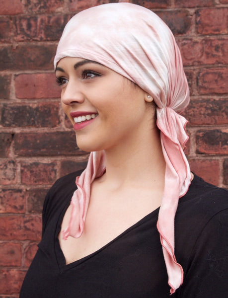 Essential Tie Back Cap Scrub Hat For Nurse Doctor Hospital Pre-Tied Head Scarf. Made in USA - Uptown Girl Headwear