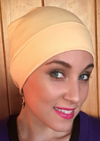 Medical Supply Gift Headcovering For Cancer Patient For Athlete For Fashion Luxury Ribbed Cap - Uptown Girl Headwear