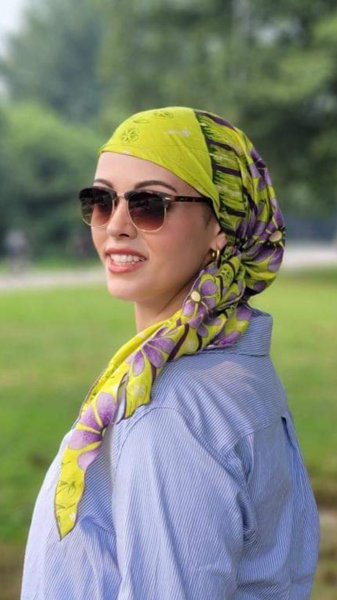 Lightweight 100% Cotton Hair Cover | Tie Back Cap Breathable Head Wrap To Cover and Conceal Your Hair Tichel Hijab | Made in USA