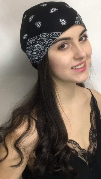 Bundle of 8 Rodeo Western Cowboy Cowgirl Pre Tied Bandana Retro Scarf For Hair 100% Cotton