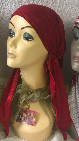 Fall Winter Gift For Friend Bundle of 3 Red Head  Scarves For Women - Uptown Girl Headwear