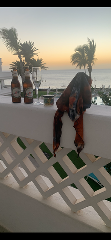 Tie Dye Headscarf For Women | Pre Tied Hair Cover | Wig Alternative | Modern Hijab | Sport Hijab | Made in USA