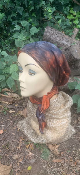 Tie Dye Headscarf For Women | Pre Tied Hair Cover | Wig Alternative | Modern Hijab | Sport Hijab | Made in USA