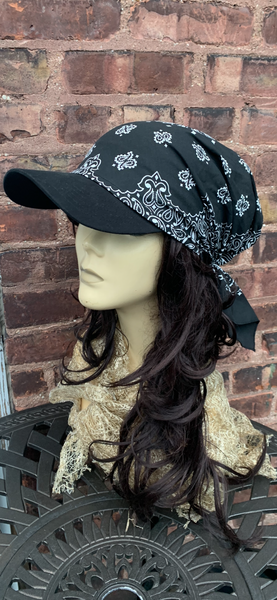Quality Cotton Bandana Visor Headscarf For Women | New Style Bandana | Made in USA