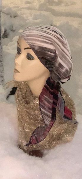 Pre Tied Headscarf For Women | Hair Wrap Hair Covering Hijab Style | Easy  Headgear | Made in USA