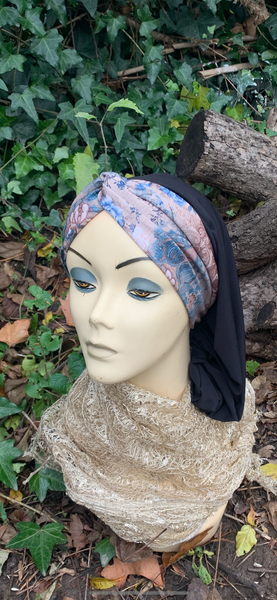 Classic Snood | Unique Turban | Exercise Hijab Headscarf | Made in the USA by Uptown Girl Headwear