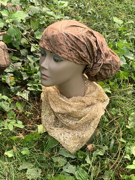 Cotton Headscarf For Women | Pre tied Hair Scarf | Volumizer |Fashion Headwear For Women |