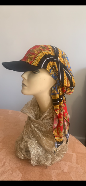 Sun Visor Pre Tied Headscarf For Women | Beanie With Brim | Sun Hat | Modern Hijab | Wig Alternative