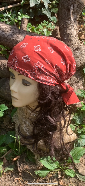 100% Cotton New Upgraded Quality Pre Tied Bandana That Is Gathered In The Back | Elasticated Fitted Headscarf For Women and Men | Modern Hijab For Full Coverage | 8 Color Choices| Made in USA