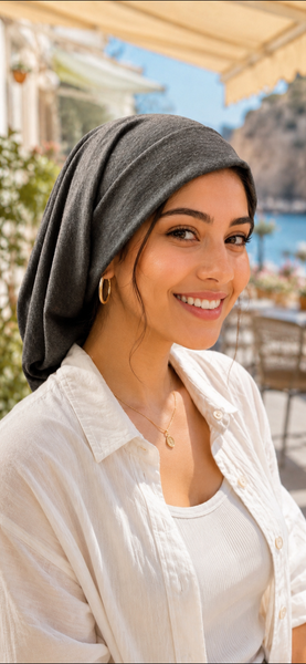 Beanie Turban Hijab To Conceal Cover Hair Snood Head Scarf Hair Wrap