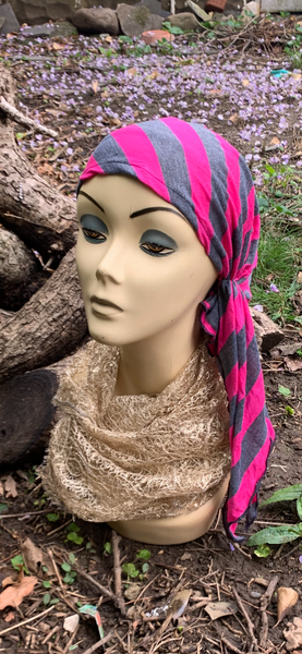 Fashion Headscarf | Tie Back Cap | Headscarf For Women To Conceal Hair | Pre Tied Sport Style Head Scarf