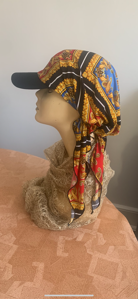 Sun Visor Pre Tied Headscarf For Women | Beanie With Brim | Sun Hat | Modern Hijab | Wig Alternative