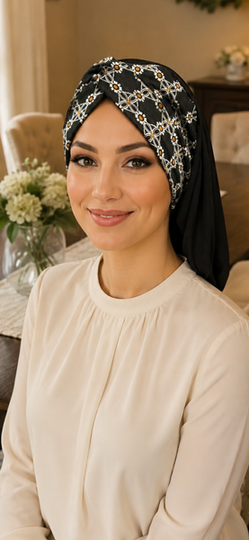 Uptown Girl Headwear Classic Snood | Lightweight Comfort Tichel Headscarf | Sport Style Hijab Vibe | Made in America