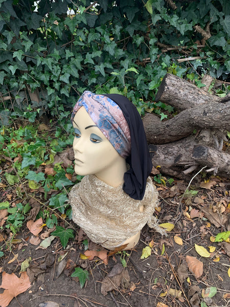 Classic Snood | Unique Turban | Exercise Hijab Headscarf | Made in the USA by Uptown Girl Headwear