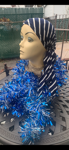 Fashion Headscarf Tie Back Casual Athletic Hair Wrap Durag | Modern Hijab Head Scarf | Pre Tied Gathered Head Wrap For Women | Made in the USA By Uptown Girl Headwear