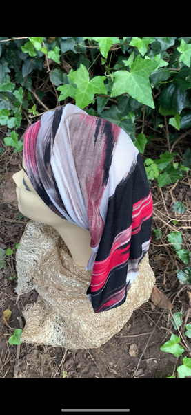 Wrap Around Head Scarf | Ten Way Tie Snood Turban | Modern Hijab | Made in USA