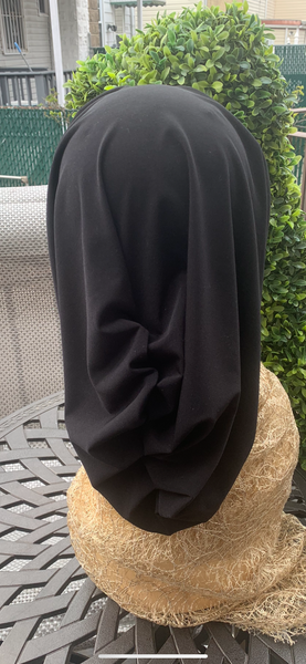 Black Snood With Design