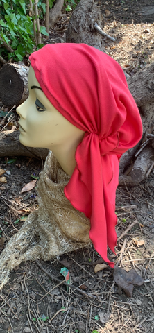 Peach Color Headscarf
