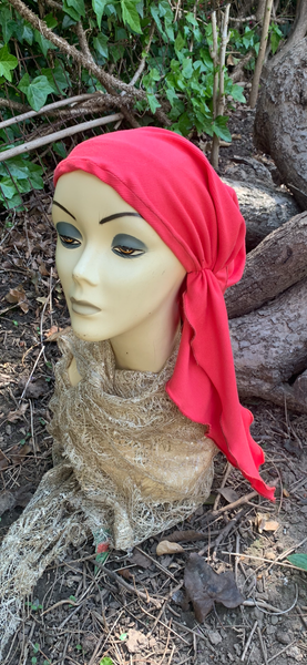 Peach Color Headscarf