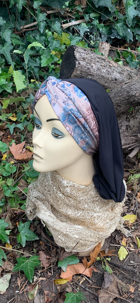 Classic Snood | Unique Turban | Exercise Hijab Headscarf | Made in the USA by Uptown Girl Headwear