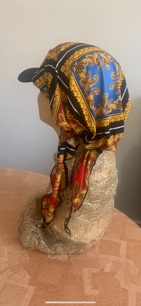 Sun Visor Pre Tied Headscarf For Women | Beanie With Brim | Sun Hat | Modern Hijab | Wig Alternative