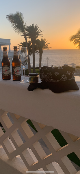 New Cotton Pre Tied Bandana Visor Hat | Wig Alternative | Modern Hijab | Casual Hat | Made in USA by Uptown Girl Headwear