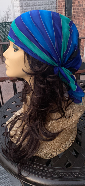 Stunning Pre Tied Head Scarf | Fitted Hair Covering
