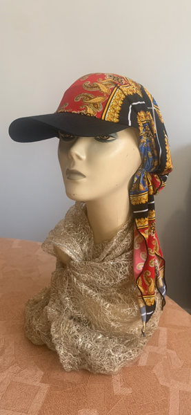 Sun Visor Pre Tied Headscarf For Women | Beanie With Brim | Sun Hat | Modern Hijab | Wig Alternative