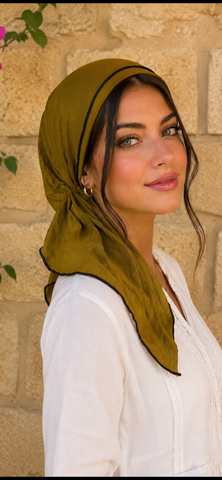 Uptown Girl Headwear Lightweight Soft Pre tied Headscarf | Perfect Fit | Made in USA
