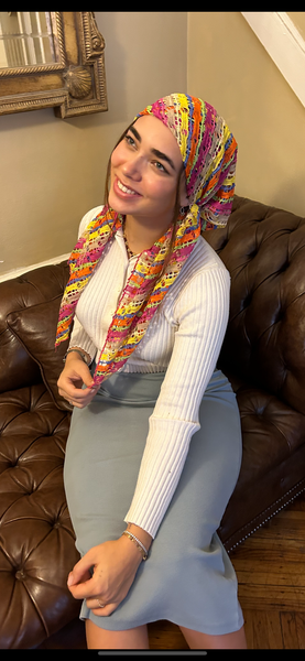 Colorful Head Scarf For Women