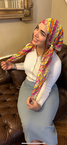 Colorful Head Scarf For Women