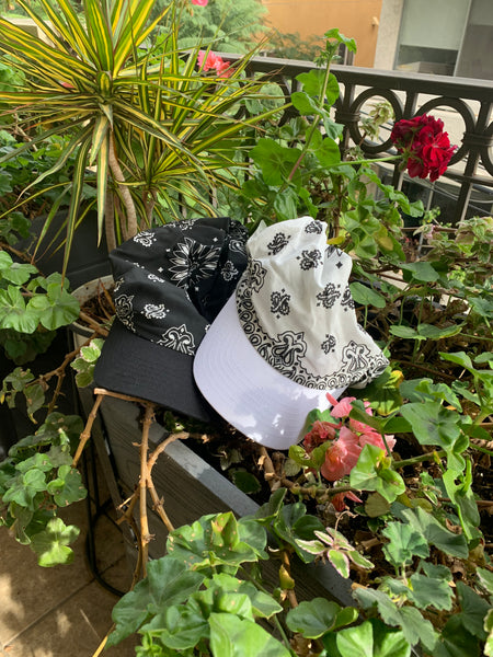 New Cotton Premium Pre Tied Bandana Visors | Breathable Cotton Hat | Lightweight Style Headcovering | Made in USA
