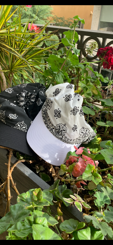 New Cotton Premium Pre Tied Bandana Visors | Breathable Cotton Hat | Lightweight Style Headcovering | Made in USA