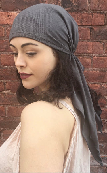 Valentine’s Day Gift | Boho Hipster Style | Soft Fabric Pre-Tied Tichel Hijab Hair Wrap Hijab For Muslim Jewish Christian Women Who Cover Their Hair