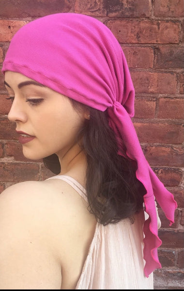 Comfortable Head Scarf Soft Fabric Pre-Tied Tichel Hijab Hair Wrap Hijab For Muslim Jewish Christian Women Who Cover Their Hair