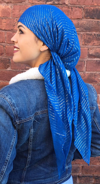 Popular Cotton Pre Tied Headscarf Slip On Style Hair Net Bandana Hijab Chemo Head Scarf For Jewish Christian Muslim African Women - Uptown Girl Headwear