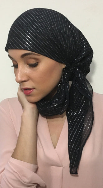 Popular Cotton Pre Tied Headscarf Slip On Style Hair Net Bandana Hijab Chemo Head Scarf For Jewish Christian Muslim African Women - Uptown Girl Headwear
