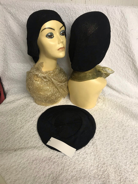 Crochet Tam Beret Snood Headgear To Conceal Hair Comfortable Fashion Covering - Uptown Girl Headwear