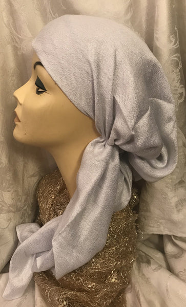 Tie Back Hat To Cover & Conceal Hair Tichel Head Scarf For Women With Short Or Long Hair - Uptown Girl Headwear