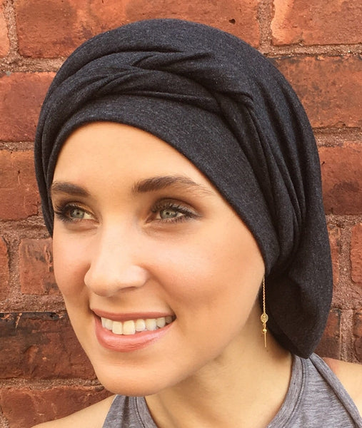 Wrap Around Head Scarf Hijab Boho Chic For Women in 4 colors - Uptown Girl Headwear