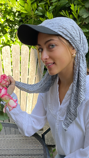 Cap With Brim | Sun Hat For Women | Sun Visor Scarf. Sunshine Hat