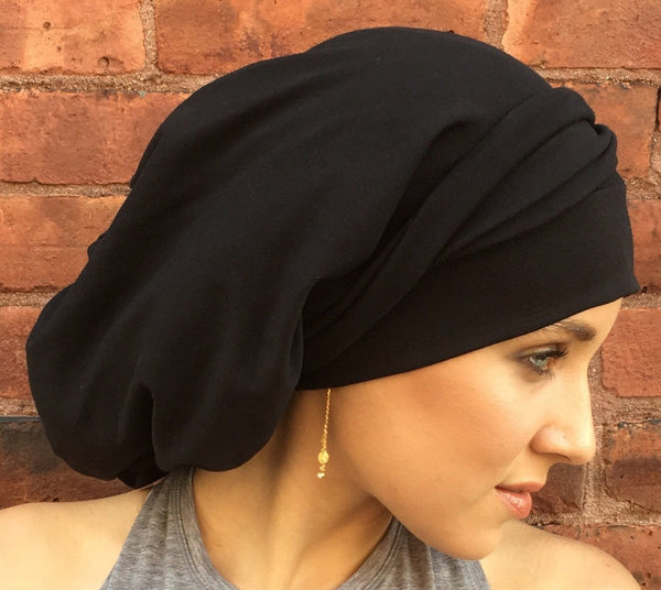 Wrap Around Head Scarf Hijab Boho Chic For Women in 4 colors - Uptown Girl Headwear