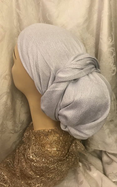Tie Back Hat To Cover & Conceal Hair Tichel Head Scarf For Women With Short Or Long Hair - Uptown Girl Headwear