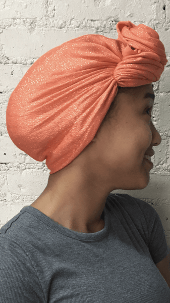 Sparkling Head Scarf Tichel Hijab Hair Wrap For The Holidays in 8 Great Color Choices - Uptown Girl Headwear