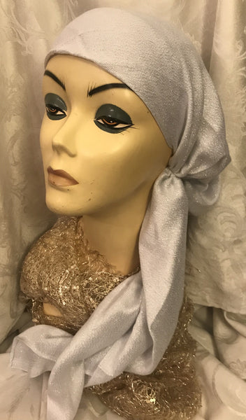 Tie Back Hat To Cover & Conceal Hair Tichel Head Scarf For Women With Short Or Long Hair - Uptown Girl Headwear