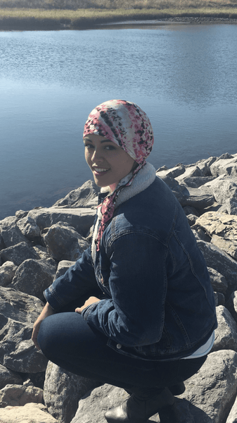 Head Scarf For Holidays Fashion Hijab Pre Tied Headcovering In Colorful Pink - Uptown Girl Headwear