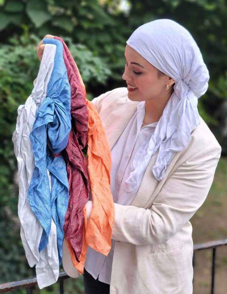 New scarf style on sale