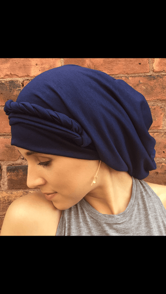 Comfort Clothing Tie Up Hair Wrap Around Head Wrap Snood Tichel Hijab For Hair Wrapping - Uptown Girl Headwear