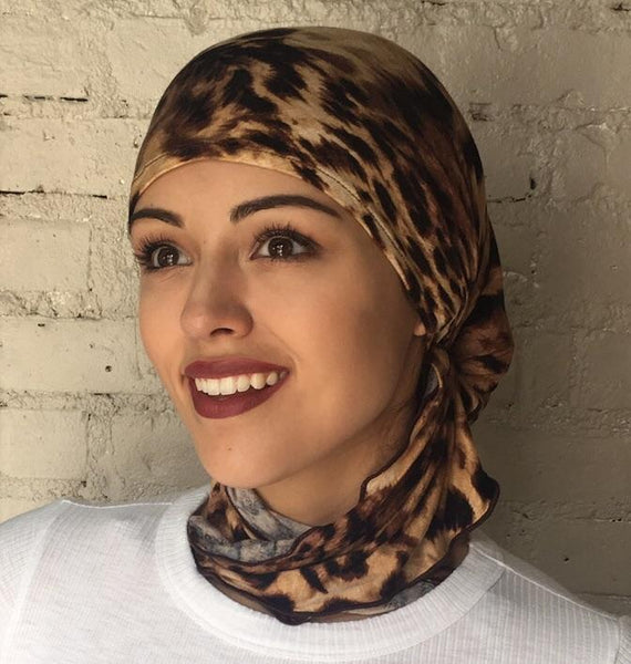 Valentines Day Girlfriend Gift. Send Love Hope & Possibility. Beautiful Head Scarf. Made in USA - Uptown Girl Headwear