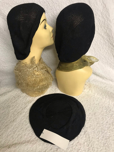 Crochet Tam Beret Snood Headgear To Conceal Hair Comfortable Fashion Covering - Uptown Girl Headwear
